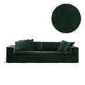 Luca Original 3-Seater Sofa Emerald Green