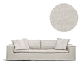 Upholstery Luca Original 3-Seater Sofa Off White
