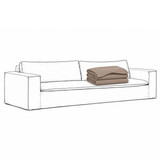 Cover Luca Original 3-Seat Sofa Elephant