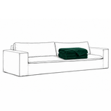 Cover Luca Original 3-Seat Sofa Emerald Green