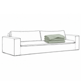Upholstery Luca Original 3-seater sofa Pistachio