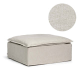 Upholstery Luca Footstool Off White