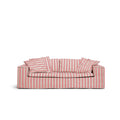 Luca Grande 2-Seat Sofa Stripe Coral