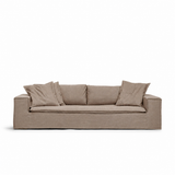 Luca Grande 3-Seat Sofa Elephant