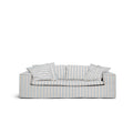 Luca Grande 2-Seat Sofa Stripe Blue