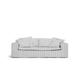 Luca Grande 2-Seat Sofa Stripe Blue