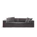 Luca Grande 3-Seat Sofa Greige