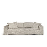 Luca Grande 3-Seat Sofa Black Dots