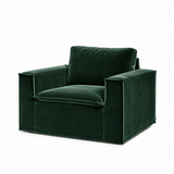 Luca Armchair Emerald Green