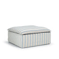 Luca Ottoman Stripe Blue