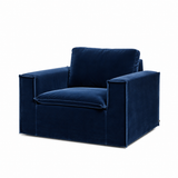 Luca Armchair Deep Blue