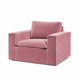 Luca Armchair Dusty Pink