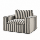 Luca Armchair Stripe