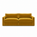 Lucie Grande 2-Seat Sofa Amber