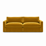 Lucie Grande 2-Seat Sofa Amber