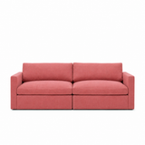 Lucie Grande 2-Seat Sofa Coral