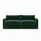 Lucie Grande 2-Seat Sofa Emerald Green