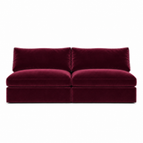 Lucie Grande 2-Sitssoffa (utan armstöd) Ruby Red