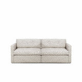 Lucie Grande 2-Seat Sofa Black Dots