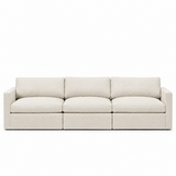 Lucie Grande 3-Seat Sofa Eggshell