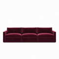 Lucie Grande 3-Sitssoffa Ruby Red
