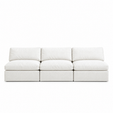 Lucie Grande 3-Sitssoffa (utan armstöd) True White