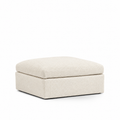Lucie Ottoman Eggshell
