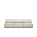 Lucie Grande 3-Seat Sofa (Without Armrests) Off White