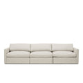 Lucie Grande 3-Seat Sofa Off White