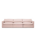 Lucie Grande 3-Seat Sofa Blush