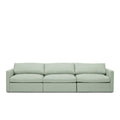 Lucie Grande 3-Seat Sofa Pistachio