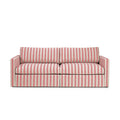 Lucie Grande 2-Seat Sofa Stripe Coral