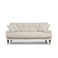 Blanca 2-Seat Sofa Brown Dots