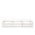 Lucie Grande 3-Seat Sofa True White