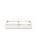 Lucie Grande 2-Seat Sofa True White