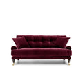 Blanca 2-Seat Sofa Ruby Red