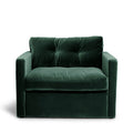 Dahlia Armchair Emerald Green