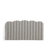 Johanna Headboard Stripe Black 120 cm