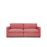 Lucie Grande 2-Seat Sofa Coral