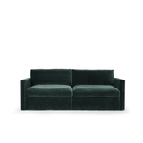 Lucie Grande 2-Seat Sofa Emerald Green