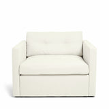 Dahlia Armchair True White