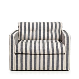 Dahlia Armchair Stripe Black
