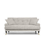 Blanca 2-Seat Sofa Black Dots