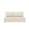 Lucie Grande 2-Seat Sofa (Without Armrests) Eggshell