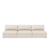 Lucie Grande 3-Seat Sofa (Without Armrests) Eggshell