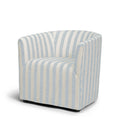 Vivi Armchair Stripe Blue