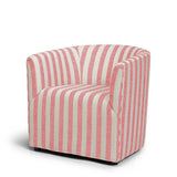 Vivi Armchair Stripe Coral