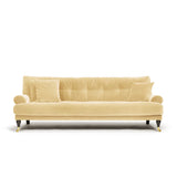 Blanca 3-Seat Sofa Creme
