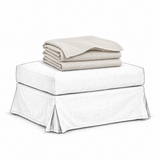 Cover Frances Ottoman Off White