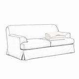 Cover Frances 2-Seat Sofa True White